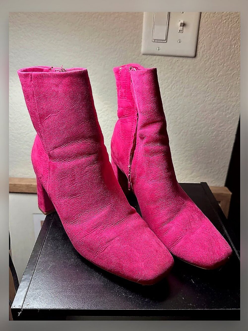 Sugar - Fuchsia Boots